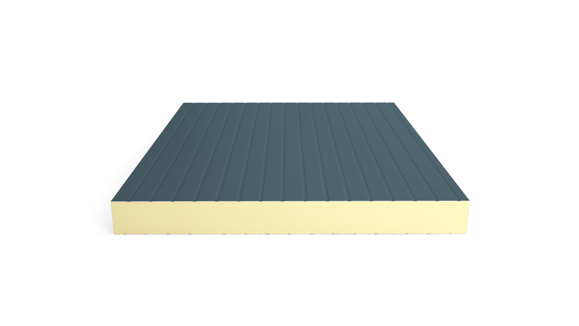 Stěnový panel PIR – přiznané kotvení