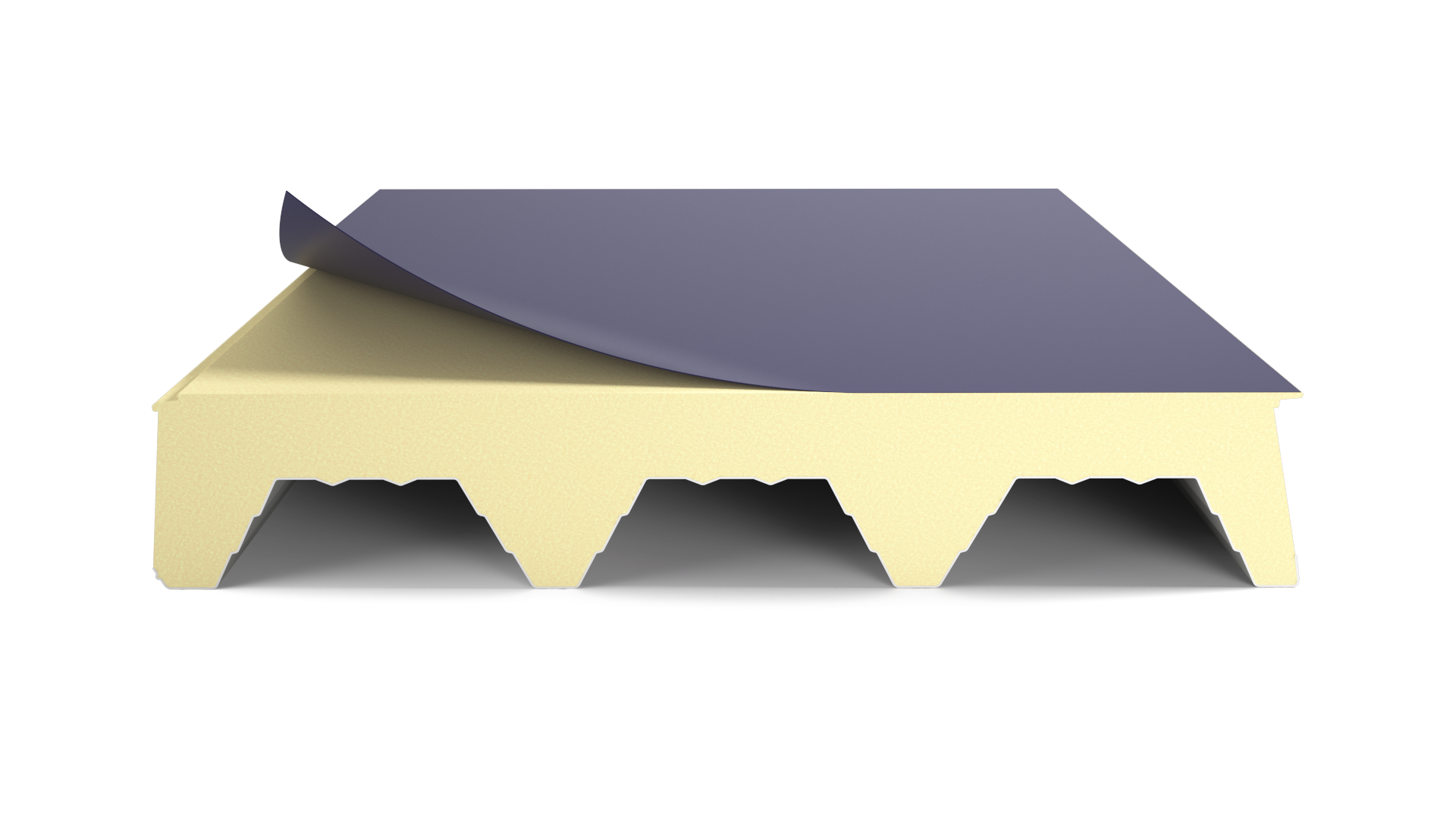 Střešní panel PIR – ploché střechy
